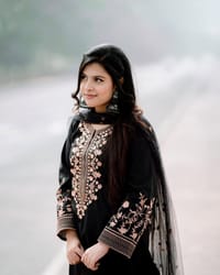 Black Kurti Set_img_0