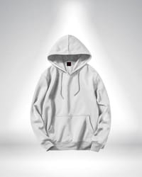 Premium Solid White Hoodie_img_0