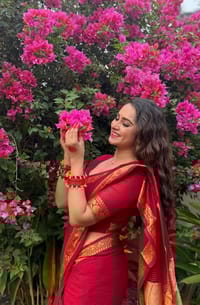 Check Sharee with running blause pcs_img_0