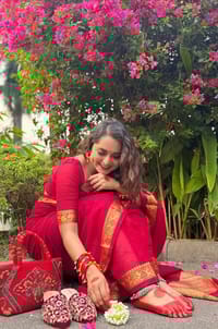 Check Sharee with running blause pcs_img_1