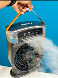 DISNIE Rechargeable Air Cooler Fan With Mist Flow_img_3