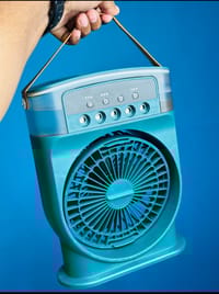 DISNIE Rechargeable Air Cooler Fan With Mist Flow_img_4