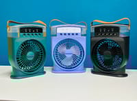 DISNIE Rechargeable Air Cooler Fan With Mist Flow_img_5