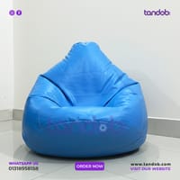 XXL Bean Bag Chair - Sky Blue Color_img_1