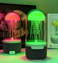 MAX-113 Jellyfish Bluetooth Speaker with LED Lights, 10W Stereo Sound, Bluetooth 5.2 & 6H Battery Life_img_2