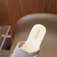 Kids Girls Luxury Crystal Glitter Slippers Summer Sandals (3–5 years) for your baby's smile_img_4