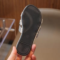 Kids Girls Luxury Crystal Glitter Slippers Summer Sandals (3–5 years) for your baby's smile_img_5