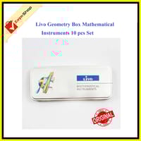 Livo Geometry Box Mathematical Instruments 10 pcs Set_img_1