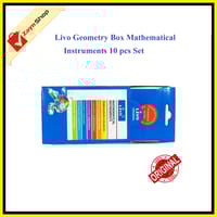 Livo Geometry Box Mathematical Instruments 10 pcs Set_img_2