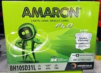 12 volt 80 ah 105d31 L R amaron battery_img_0