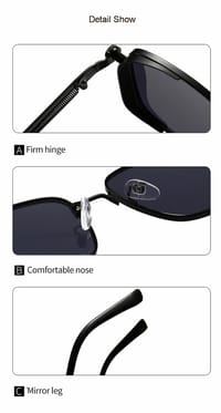 Steam punk Unisex Premium Sunglass_img_9