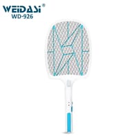 Weidasi/Maxxon 925/926/3821 Rechargeable Mosquito Racket | 3000V Electric Fly Swatter | Type-C Charging | Removable Battery_img_0