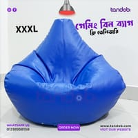 XXXL Gaming Bean Bag Chair - Royal Blue Color_img_0