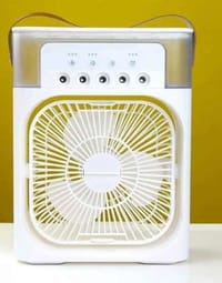 Rechargeable Air Cooler Fan With Mist Flow_img_3
