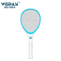 Weidasi WD-966A Rechargeable Mosquito Bat | LED Light | 4V 400mAh Battery | AC Input & Cable_img_1