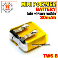 3.7V 30mAh Lithium Polymer Battery TWS replacement Battery Small Diy Projects_img_5
