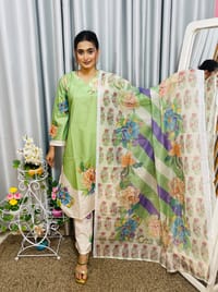 Parrot green Three Piece_img_0