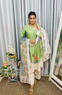 Parrot green Three Piece_img_3