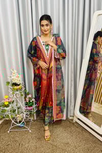 Green butterfly Three Piece_img_0