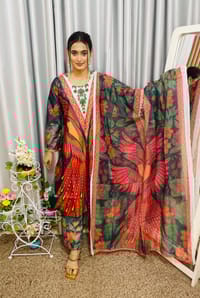 Green butterfly Three Piece_img_1