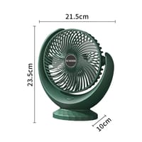 INDIANA IRF-881B Multifunctional Desktop Fan – Green_img_1