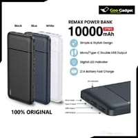 Remax Lango Series Dual USB Power Bank – 10000mAh | Input 5V/2A | Output 5V/2.1A_img_0
