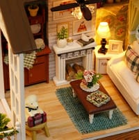 Playmoji DIY Miniature House - Forest Times (With Dust Cover)_img_9