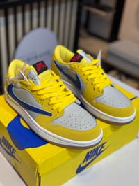 Jordan 1 Retro Low  Travis Scott Canary (1:1)_img_2