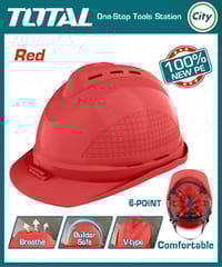 সেফটি হেলমেট লাল TOTAL TSP8604_img_0