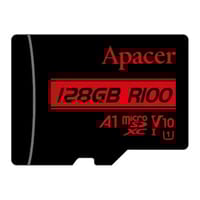 Apacer R100 MicroSDXC UHS-I U1 V10 128GB Class-10 Memory Card with Adapter_img_1