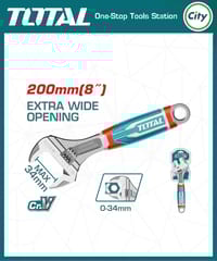 ৮ ইঞ্চি সেলাই রেঞ্চ স্টাইলিশ হ্যান্ডেলের সাথে TOTAL THT101086_img_0