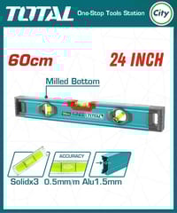 ২৪ ইঞ্চি হেভি স্প্রিট লেভেল ম্যাগনেট ছাড়া TOTAL TOOLS_img_0