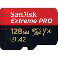 Sandisk Extreme Pro 128GB 200mbps MicroSDXC UHS-1 Memory Card With Adapter (SDSQXCD-128G-GN6MA)_img_1