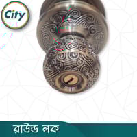 প্রিমিয়াম কোয়ালিটি রাউন্ড লক নতুন মডেলের ডোর লক রুমের ডাবল সাইডেড কাঠের দরজার লক AB_img_4