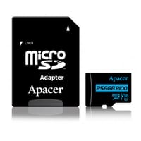 Apacer 256GB MicroSDXC UHS-I U3 V30 R100 A1 Class-10 Memory Card with Adapter_img_1
