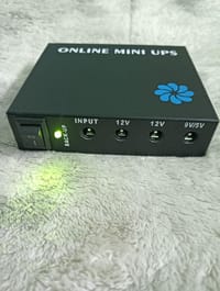 Router Backup Online Mini UPS 12V/12V/9V 6000mAh Powerfull Lithium ion Battery With Charger For Wifi Router, Onu,Access Control And IP Camera With Charger._img_8