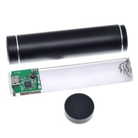 Mini DIY Power Bank Kit – Stainless Steel 1× 18650 Battery Holder, Detachable Case & USB Charger_img_1