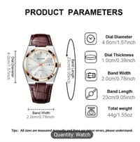 REANY Elegant Quartz Watch with Date Display & Luminous Hands - Stylish Square Dial, Stainless Steel Band, Rose Golden-Tone Case - Perfect Gift for Valentine'S Day or Holidays 07_img_2