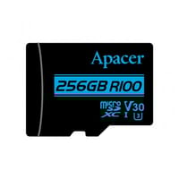 Apacer 256GB MicroSDXC UHS-I U3 V30 R100 A1 Class-10 Memory Card with Adapter_img_0