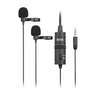 Boya BY-M1DM Dual Omni Directional Lavalier Microphone_img_1