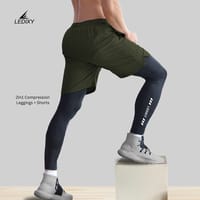 2in1 Compression Leggings + Shorts (Attached)_img_0
