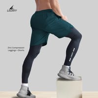 2in1 Compression Leggings + Shorts (Attached)_img_3