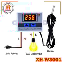 XH-W3001 Digital Temperature Controller AC 220v LED Display Thermometer Controller Supply AC220V Using Egg Incubator Equivalent_img_3