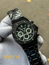 Audemars Piguet Royal Oak Chronograph Black Dial-Black Stainless Steel AA_img_0