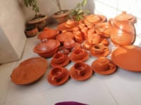 মাটির তৈরী ডিনার সেট ৫৩ পিস_img_1