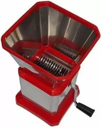 Stainless Steel Dry Fruit & Vegetable Cutter And Chopper- Red Color_img_0
