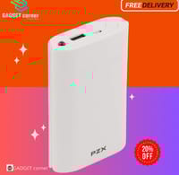 PZX C146 Smart Power 10400mAh USB Power Bank Portable Charger - White_img_1