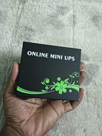 Router Backup Online Mini UPS 12V/12V/9V 6000mAh Powerfull Lithium ion Battery With Charger For Wifi Router, Onu,Access Control And IP Camera With Charger._img_6