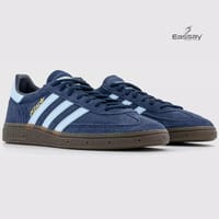 Adidas Handball Spezial in Navy Blue & Light Blue Unisex Sneakers_img_1