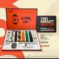 Y80 Ultra Smartwatch With 8 Strap (Free Home Delivery)_img_4